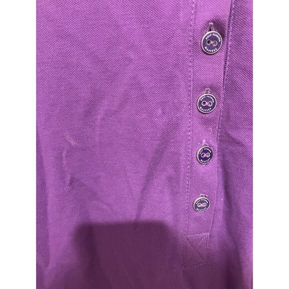 Masters Golf Fashion Women's Vintage Rare Golf Polo, Purple, Size 10 - Picture 5 of 7